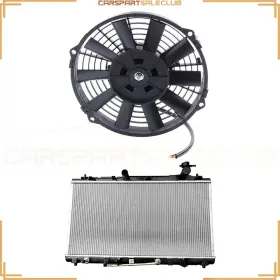 10254144 Carspartsaleclub Cooling Fan And Radiator Kit Fits 2005-13 Toyota Avalon 07-11 Camry 3.5l V6