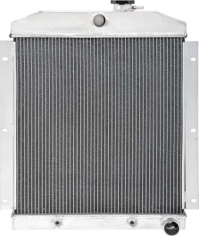 A5600110 Champion Cooling Systems 1947-54 Chevrolet Pickup Truck Aluminum Radiator 2 Row Natural