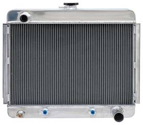 Champion Cooling Systems A7600109 1966-67 Chevy Ii Nova V8 Conversion Aluminum Radiator 3-row 15-1/4 Inch