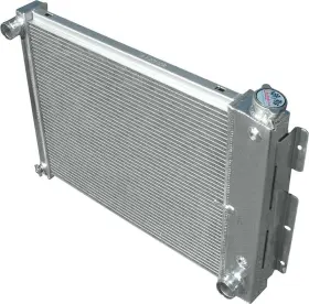 A8600111 Champion Cooling Systems 1967-69 Camaro Firebird Small Block Aluminum Radiator 4 Row Natural
