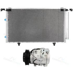 Cheermotiveup 11852694 A/c Condenser And Compressor Cooling Kit For Lexus Es300 Es330 Toyota Camry Solara