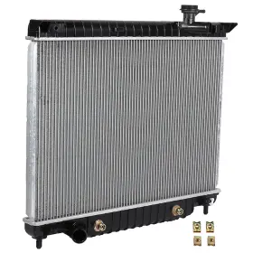 11521745 Choiceshare For 02-09 Chevy Trailblazer Isuzu Ascender Gmc Envoy Aluminum Radiator 2458