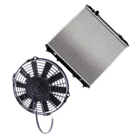 13296300 Choiceshare For 2003-2006 Kia Sorento Lx/ Ex 3.5l V6 Radiator And Cooling Fan Set Assembly