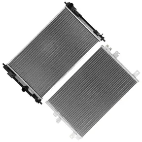 13296691 Choiceshare For 2011-2014 Chrysler 200 Aluminum Radiator And A/c Condenser Assembly Set