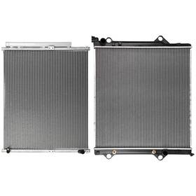 Choiceshare 13296709 For 2003-2009 Toyota 4runner Aluminum Radiator And A/c Condenser Assembly Set