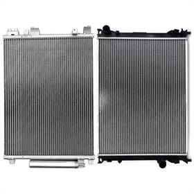 Choiceshare 13296747 For 2009-2010 Chrysler 300 Aluminum Radiator And A/c Condenser Assembly Set