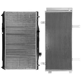 13296777 Choiceshare For Honda Accord 2018-2019 Aluminum Radiator And A/c Condenser Assembly Set