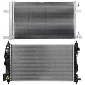 Choiceshare 13296846 For 2010-2016 Buick Lacrosse 2014-2019 Chevrolet Impala Radiator And A/c Condenser