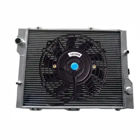 Chr Racing 624339326350 3 Row Aluminum Radiator Fan For Audi 80 / 90 Coupe Quattro 2.0 2.2 2.3 88-92 Mt