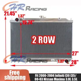 Chr Racing 624339326442 Radiator For Nissan Maxima 2000-2003 2001/infiniti I30 I35 2002-2004 3.0/3.5l V6