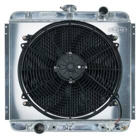 Cold-case Radiators 816574023839 1967-70 Mustang 390/428 With Auto Trans Cold-case Radiator And Fan Shroud Kit