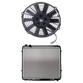 Csdex 12126929 Cooling Fan And Radiator Kit For Toyota Tundra Limited Crew Cab Pickup 4-door 4.7l