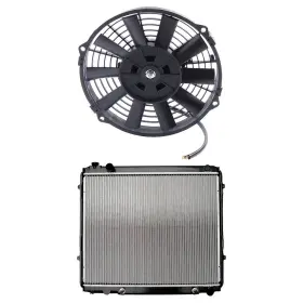 12126929 Csdex Cooling Fan And Radiator Kit For Toyota Tundra Limited Crew Cab Pickup 4-door 4.7l