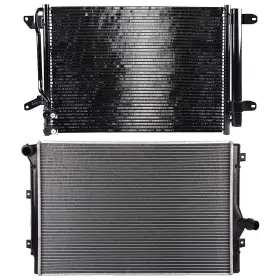12184918 Csdex Aluminum Radiator And Ac Condenser Cooling Kit For 2011-2012 Volkswagen Beetle 12184918 Csdex Aluminum Radiator And Ac Condenser Cooling Kit For 2011-2012 Volkswagen Beetle