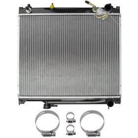 Csdex 12208215 Radiator With Universal Oil Hose Clamps Kit For 1999-2004 Chevrolet Tracker