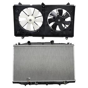 Csdex 12477471 Cooling Fan And Radiator Kit For Honda Accord 2003-2004 2.4l 2354cc 144cu. Inch L4