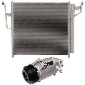 Csdex 12522904 Ac Condenser And Compressor Cooling Kit For 2008-2012 Nissan Pathfinder 5.6l V8