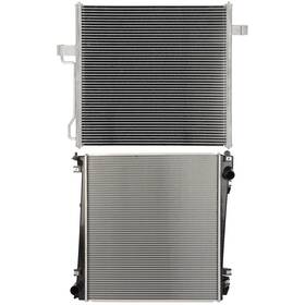 Csdex 12861947 Radiator And Ac Condenser Cooling Kit For 2002 2003-2005 Ford Explorer 4.0l 4.6l