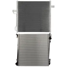 12861947 Csdex Radiator And Ac Condenser Cooling Kit For 2002 2003-2005 Ford Explorer 4.0l 4.6l