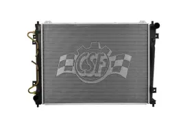 Radiator-1 Csf 3407 Row Plastic Tank Aluminum Core Fits 2007 Kia Rondo