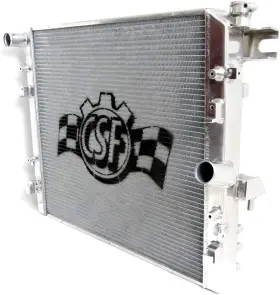 7036 Csf High Performance Racing Aluminum Radiator For 2007-2018 Jeep Wrangler