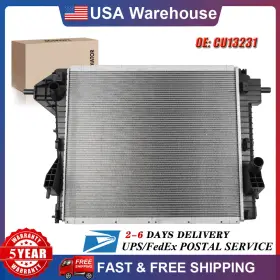 Cu13231 Radiator For F250 F350 F450 F550 Super Duty 5.4l 6.2l 6.8l 2008-2016 At