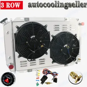 Sbr138 Cubauto 138 Cu138 Cc138 3-row Radiator Shroud Fan Relay Fit 79-93 Ford Mustang/ltd Mercury Marquis 83-86