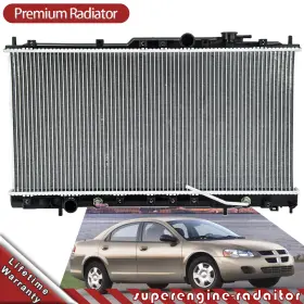 5017620aa Cubauto Premium Radiator For 2001-05 Chrysler Sebring Dodge Stratus 2.4l #2405 2406