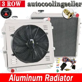 C0050 Cubauto Fit 1988-95 Toyota Pickup Dlx/4 Runner Sr5 V6 3.0l 3-row Radiator Shroud Fan Kit