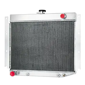 Cc6971b Cubauto 3 Row Aluminum Radiator For 1969-71 Dodge D/w Series 100/200/300 Pickup 6.3l V8