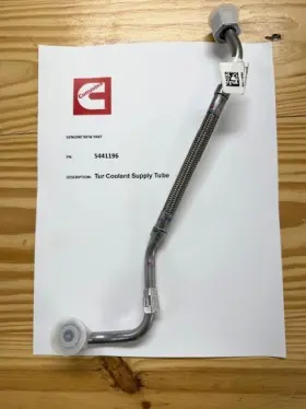 5441196 Cummins 5941196 Turbo Charger Coolant Drain Tube