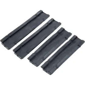 8124f Daniel Carpenter Mustang 1971-73 Ford Upper And Lower Radiator Mounting Insulator Pad Set 4 Pieces
