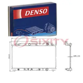 Sx-5430 Denso Auto Parts Radiator For 2005-2012 Toyota Avalon 3.5l V6 Cooler Cooling Antifreeze Me