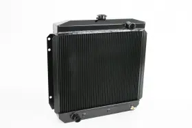 32-1238002a Dewitts Direct Fit Radiator - Black 2-row Auto