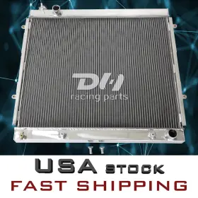 4rows Dh Racing 725086195067 Fits 2000-06 Toyota Tundra Base Pickup 4.7l V8 Car Tool Aluminum Radiator