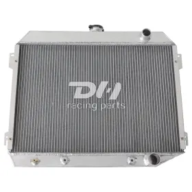 Dh Racing Parts 725086576781 3 Row Alu Radiator For Dodge 1968-1973 Challenger/charger Hemi Engine 3.2-7.2l