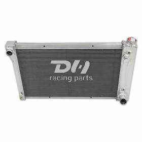 Dh Racing Parts 747086860158 Aluminum Radiator Fits 1967-1972 Chevrolet Pickup Truck Gmc C/k C10/20/30 K10/20
