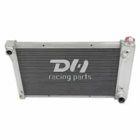 Dh Racing Parts 747086860158 Aluminum Radiator Fits 1967-1972 Chevrolet Pickup Truck Gmc C/k C10/20/30 K10/20