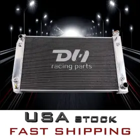 Dh Racing Parts 748958389999 3row Aluminum Radiator Fit 88-99 Chevy Gmc C/k-series 1500 Suburban 5.7l #622