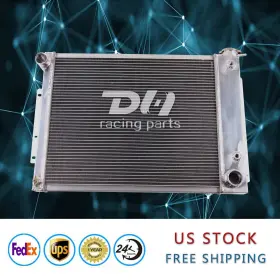 Dh Racing Parts 748958391251 4 Rows Aluminum Radiator For 1967-1969 Chevy Camaro Pontiac Firebird 5.7l At Mt