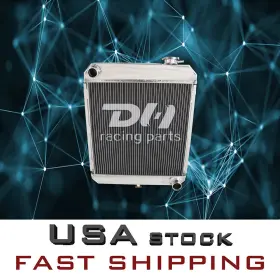 Dh Racing Parts 782160969303 3 Row Aluminum Radiator For 1960-66 62 63 64 65 Chevy C/k C10 C20 C30 Suburban
