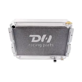 Dh Racing Parts 782160970606 3core Aluminum Radiator For 1981-1990 Toyota Land Cruiser Fj65 Fj60 4.0l 4.2l I6