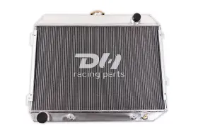 Dh Racing Parts 782160970644 3 Row Aluminum Radiator For 1968-1973 Dodge Charger Coronet Challenger Big Block
