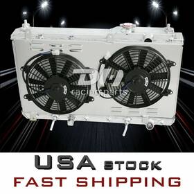 Dh Racing Parts 9701hofsk Dpi2051 Aluminum Radiator Shroud Fan For 1997-2001 Honda Crv Cr-v Ex Se 2.0 L4