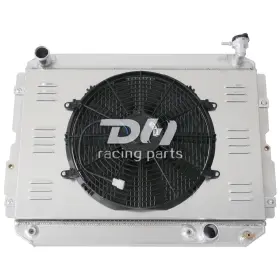 Dpi1213 Dh Racing Parts Cu1213 Q1213 3rows Radiator Shroud Fan For 1981-90 Toyota Land Cruiser Fj65 Fj60 4.0l 4.2l L6