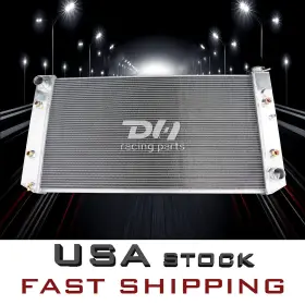 Dpi850 Dh Racing Parts 3 Row Alum Radiator For Chevy Gmc 1982-93 C/k C10 20 30 1500 2500 6.2l V8 Diesel