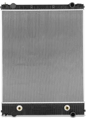 0525340001 Dna Motoring 2-row Aluminum Radiator Compatible With 06-12 Freightliner