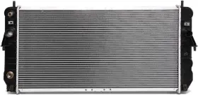 Oem-ra-2491 Dna Motoring Front Aluminum Radiator For 01-05 Deville 4.6 At