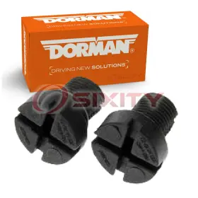 Sx-6984 Dorman - Oe Solutions Engine Coolant Bleeder Screw For 2010-2017 Bmw X6 Belts Cooling Eb