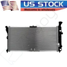 E05445701cp Eccpp New Aluminum Radiator For 1997-2003 Pontiac Grand Prix 3.8l 3.1l V6 Cu1890